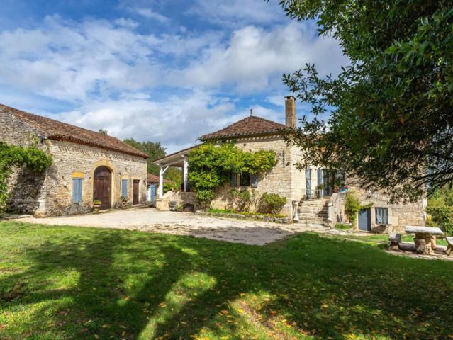 Country property with pool