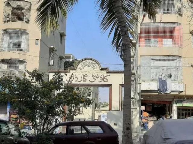 County Garden Flat for sale Karachi Pakistan Chowk ID 53296