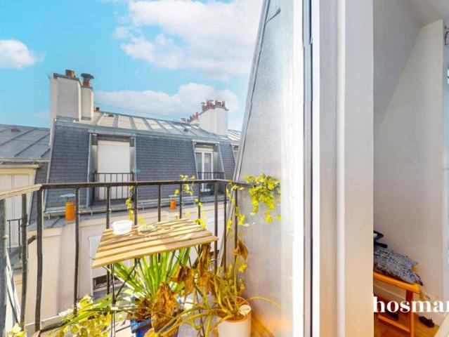 Coup de cœur – 2 pièces de 29 m² avec balcons – Dernier étage avec ascenseur – Calme et lumineux – Rue de la Reine Blanche, Paris 13e