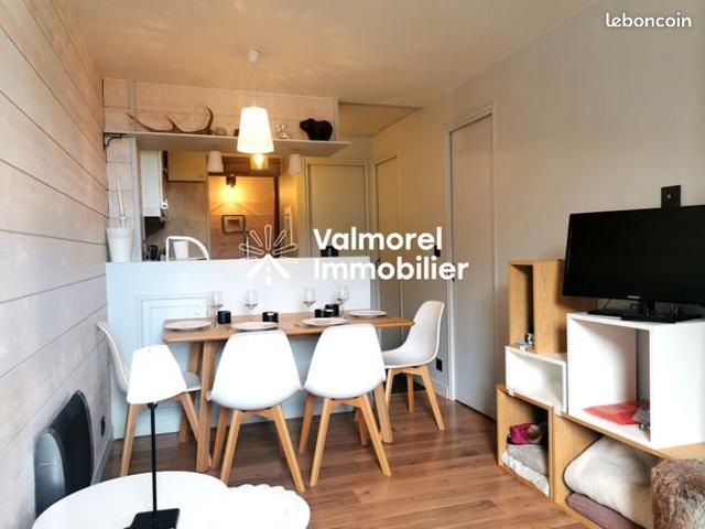 Coup de cœur à Valmorel – Superbe 2 pièces rénové avec vue panoramique