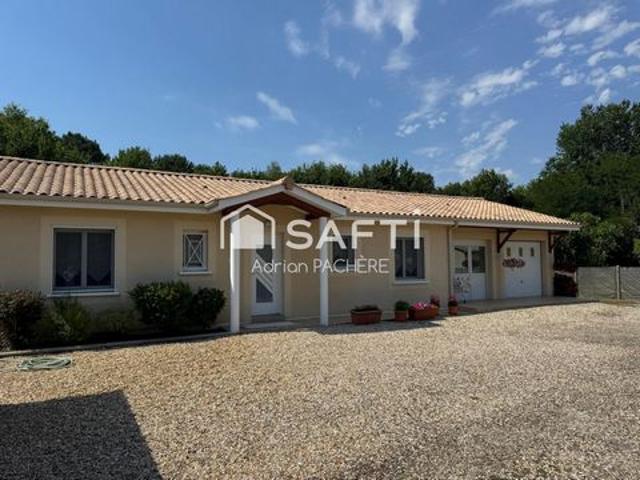 Coup de cœur à Saint Vivien de Médoc avec cette charmante maison de 135m2