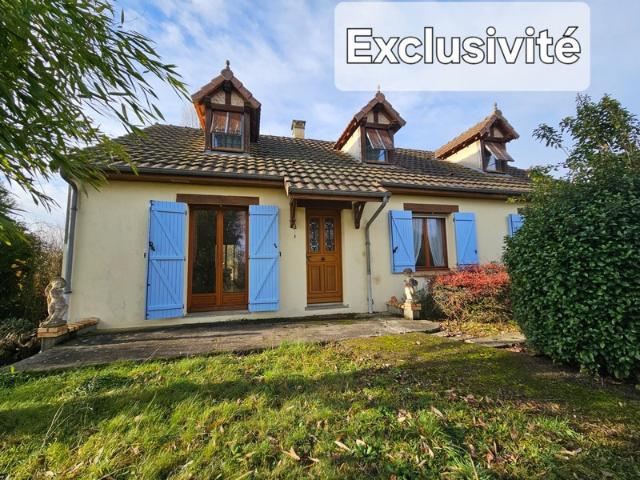 ? Coup de cœur assuré – Maison familiale de 129 m² avec grand terrain arboré à Boulleret ?