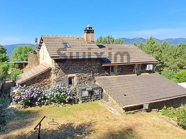 Coup de cœur assuré: Mas de caractère avec gîte, au calme a. 127m² Génolhac