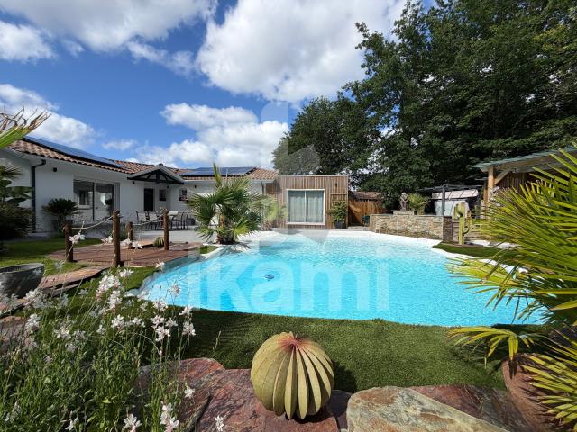 Coup de cœur assuré pour cette maison de standing avec piscine lagon