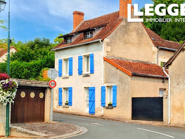 Coup de cœur: belle maison familiale avec appartement, garages et jardins clos dominant la rivière