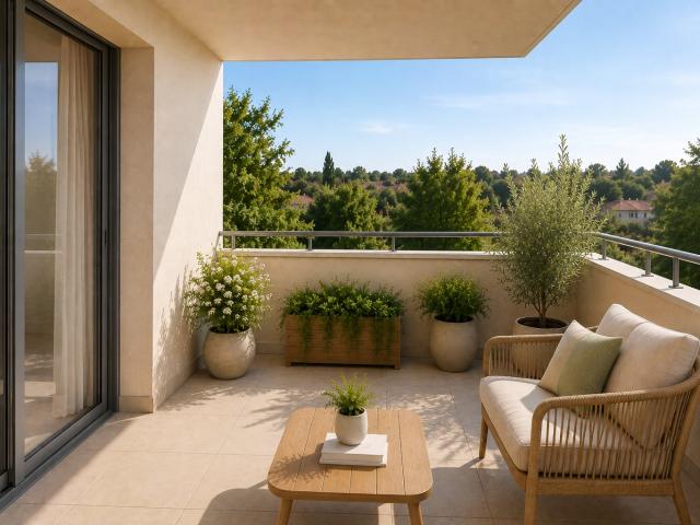 Coup de cœur ! T2 avec terrasse et parking à Éguilles 2 pièces, 50 m²