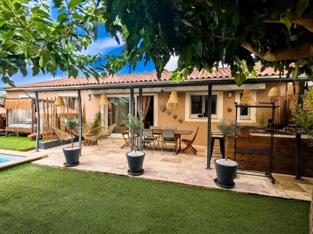 Coup de cœur Villa plain pied 4 chambres jardin garage piscine
