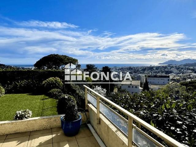 COUP DE COEUR au CANNET 98m2, pleine VUE MER, avec 100m2 d'extérieur et PISCINE