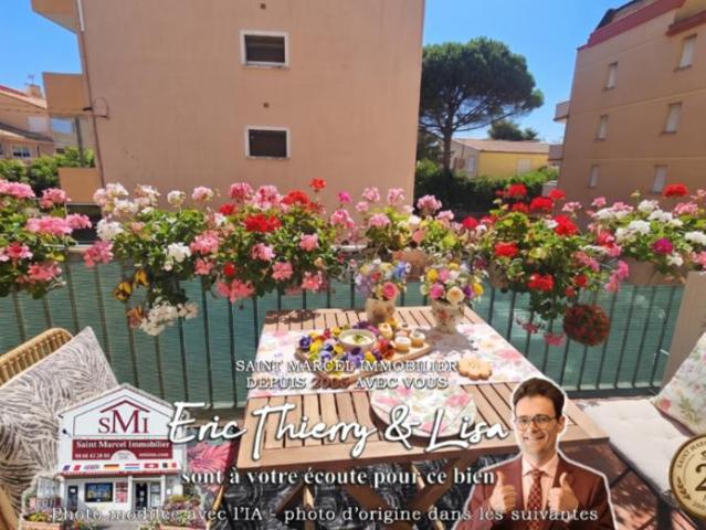 Coup de coeur à Narbonne Plage: T3 rénové moderne à 200m de