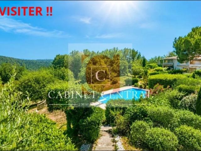 coup de coeur à Tourrettes sur Loup: Maison 120M² 4piéces 495000€ douceur de vivre dans un écrin de verdure