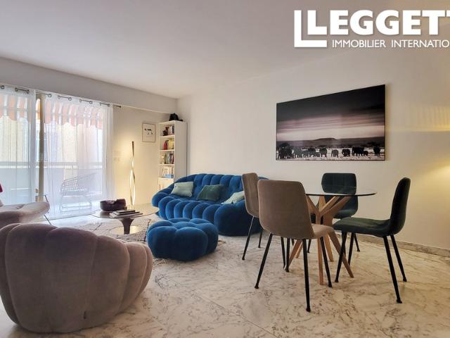 Coup de coeur Appartement 3P très lumineux, en plein coeur de Nice Quartier des musiciens, en bon état