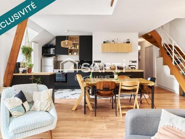 Duplex 93 m² surf. plancher: COUP de COEUR ASSURE!