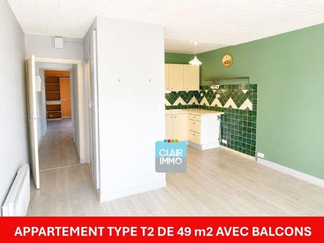 Coup de coeur assuré, T2 lumineux avec balcon plein sud, à