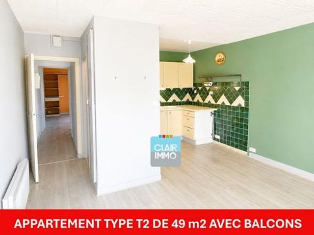 Coup de coeur assuré, T2 lumineux avec balcon plein sud, à deux pas des thermes !