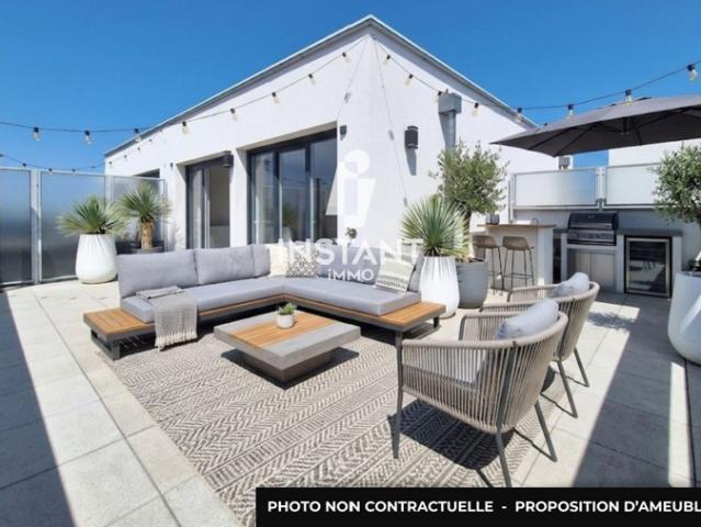 COUP DE COEUR Duplex 4 pièces 2 Terrasses 2 Parkings Cr