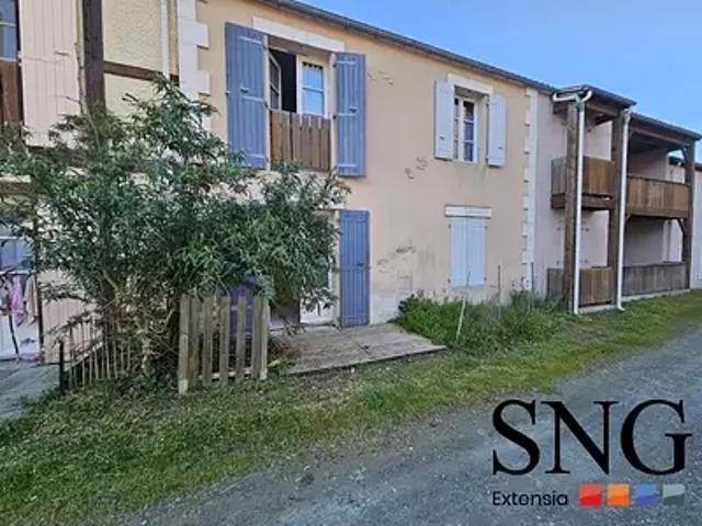 Courçon 17170 Achat / Vente appartement 2 pièces t2 parking