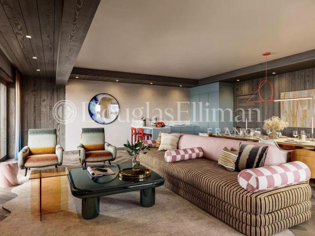 Courchevel Trois lodges de 5 chambres avec salle de cinéma 198m² Courchevel