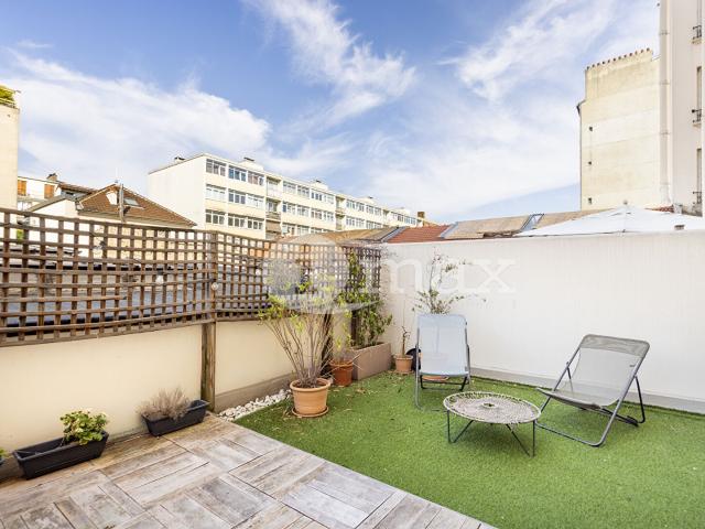 COURBEVOIE BECON 3 PIECES TERRASSE 515 000 euros
