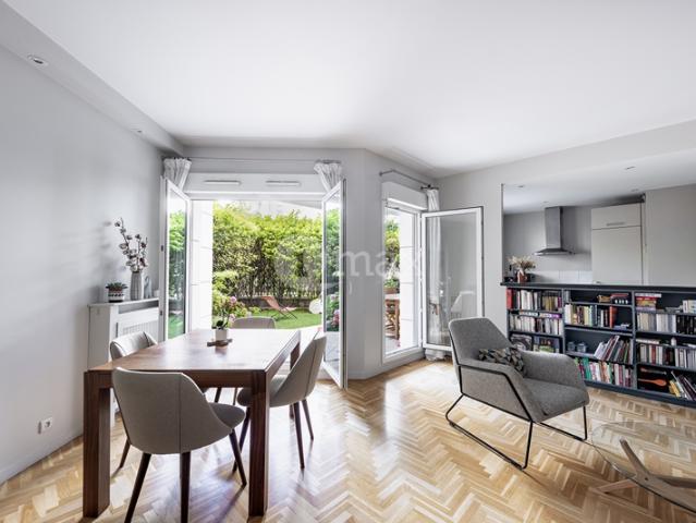 COURBEVOIE BECON 3 PIECES 84 M² + JARDIN 63 M² + BOX 695 000 € FAI