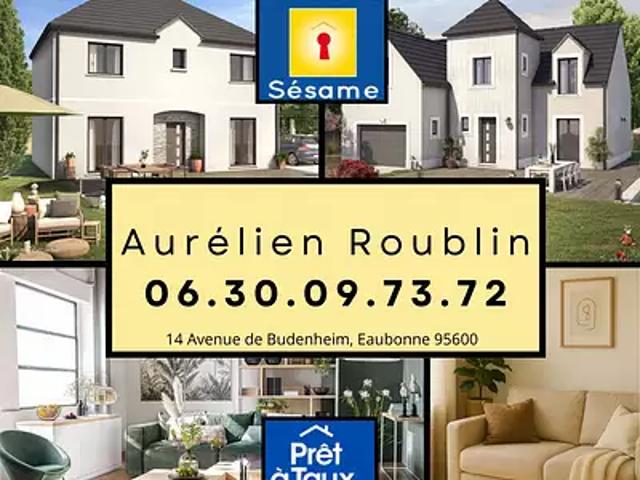 Courdimanche 95800 Programme neuf terrain neuf à vendre