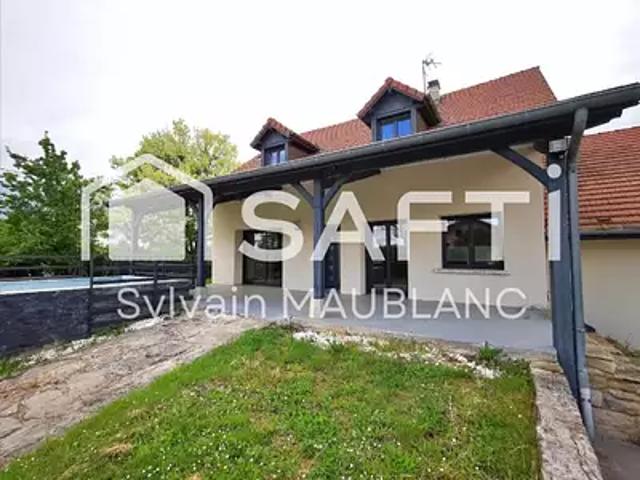 Courlaoux 39570 Achat / Vente maison 6 pièces t6 parking