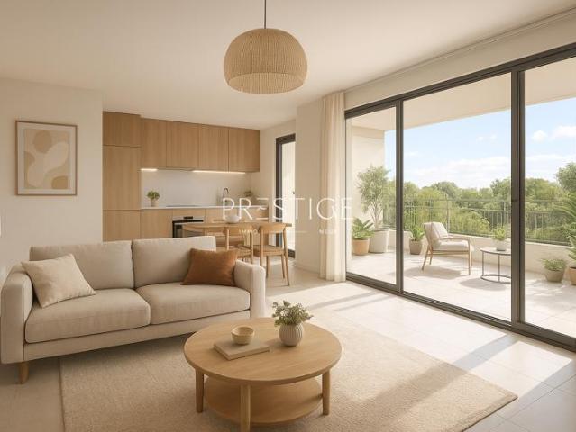 COURNONTERRAL DERNIER ETAGE T3 62 m2 + 20 M2 DE TERRASSE VUE