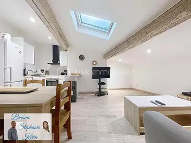 Cournonterral 34660 Achat / Vente appartement 3 pièces t3 au dernier étage