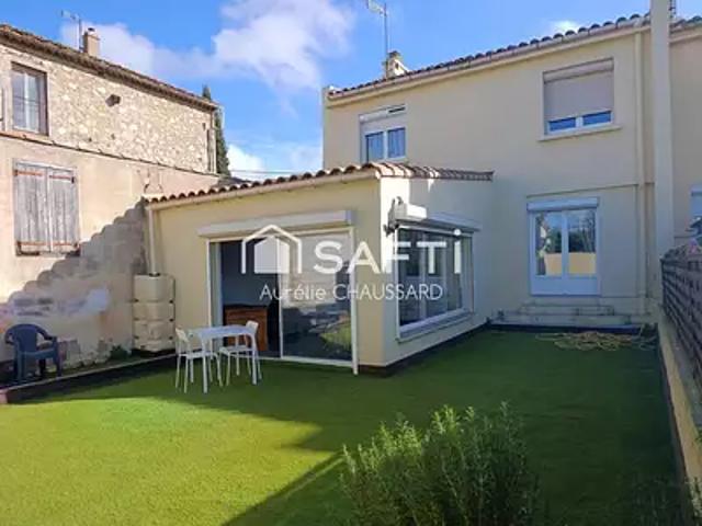 Coursan 11110 Achat / Vente maison 6 pièces t6 terrasse balcon