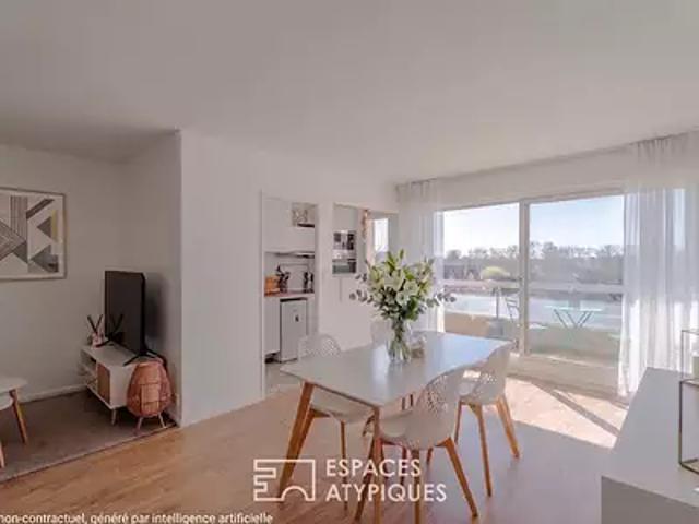Courseulles sur Mer 14470 Achat / Vente appartement 2 pièces t2 cave