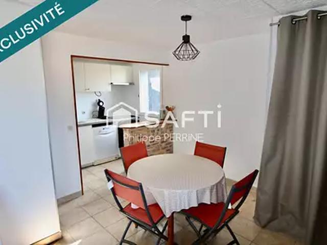 Courseulles sur Mer 14470 Achat / Vente appartement 2 pièces t2 parking