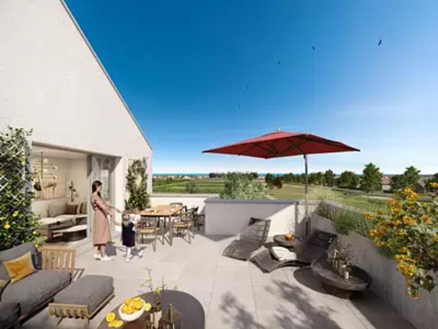 Courseulles sur Mer 14470 Programme neuf appartement neuf à vendre t3 PTZ+ LMNP