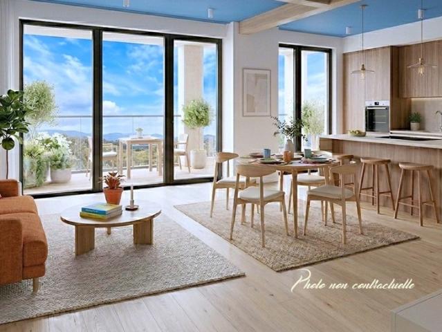 COURROUZE / ST JACQUES Appartement 3 pièces 61.93m² Ouest 3ème étage ascenseur loggia de 4.90m² stationnement
