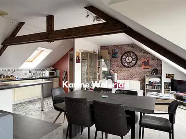 Courrières 62710 Achat / Vente appartement 2 pièces t2 au dernier étage