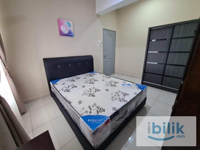 Cozy Medium Bedroom with Indoor Carpark @ Orange 3 Condo Butterworth