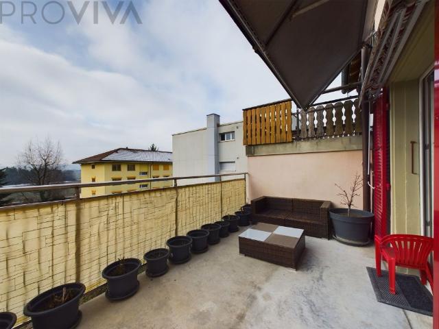 Cozy and with a large balcony