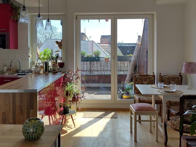 Cozy and bright attic in Friedrichshain