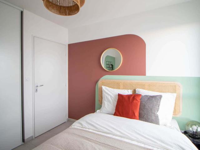 Cozy 10 m² bedroom near Lyon