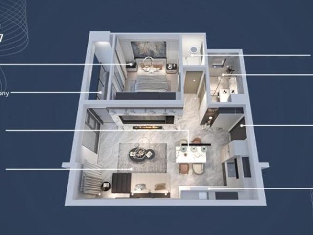 Cozy 1 bedroom apartment for sale in westlands