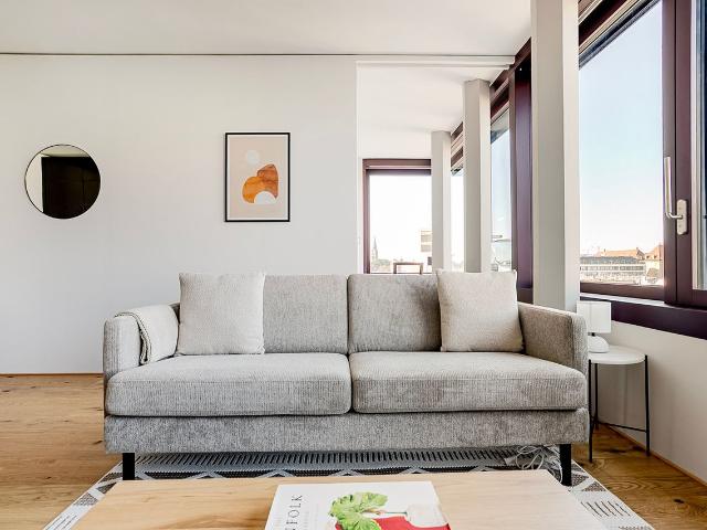 Cozy 1 Bedroom Furnished Apartment in Basel Vorstaedte, Basel Amsterdam Apartments for Rent