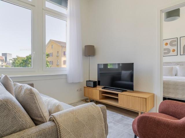Cozy 1 Bedroom Furnished Apartment in Seebach, Zurich Amsterdam Apartments for Rent