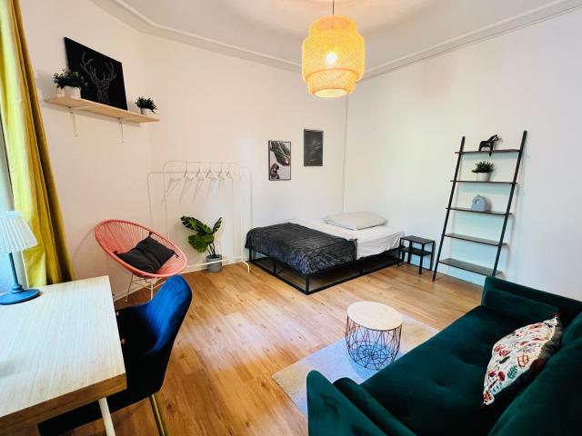 Cozy 1 room apartment in the lively Soldiner Kiez