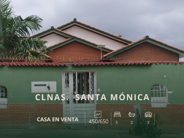 CLNAS. SANTA MONICA. VENTA CASA + ANEXO 476/650 M2 5H/3B/3E