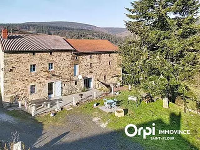 Clavières 15320 Achat / Vente maison 4 pièces t4 jardin terrasse
