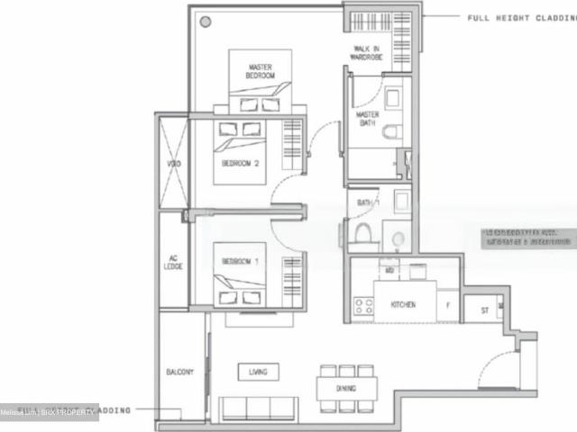 Claydence D15, Apartment