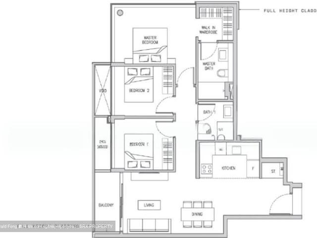Claydence D15, Apartment