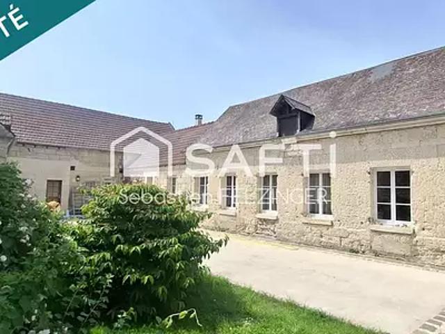 Clacy et Thierret 02000 Achat / Vente maison 6 pièces t6