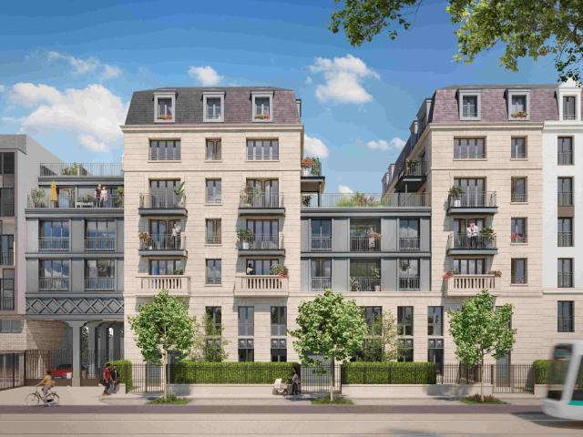Clamart Pavé Blanc à 2 min à pied du T6 3 pièces, 55 m²