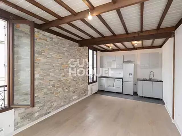 Clamart 92140 Achat / Vente appartement 2 pièces t2 au dernier étage cave
