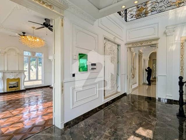 Classic Spanish White House Brand New One Kanal Near Park