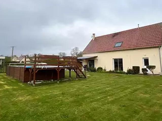 Cléville 14370 Achat / Vente maison 7 pièces t7 piscine jardin